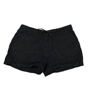 Ann Taylor LOFT Women's Linen/Cotton Back Chambray Flat Front Shorts Size 00